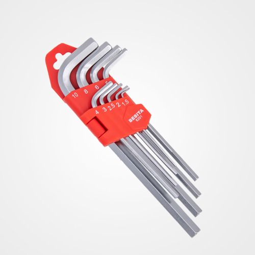 Juego De 9 Llaves Hexagonales Extendidas